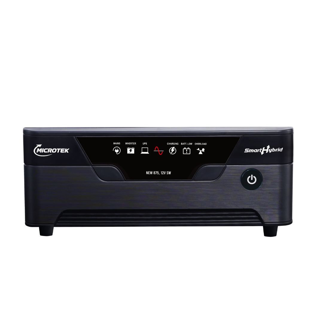 Microtek SMART HYBRID NEW 1075 12V Pure Sine Wave Inverter 925VA/760Watt