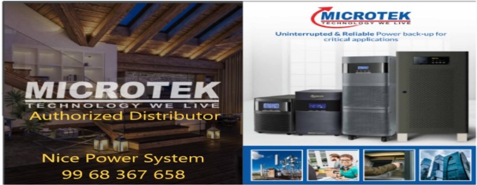 Microtek authorized distributor promotional banner