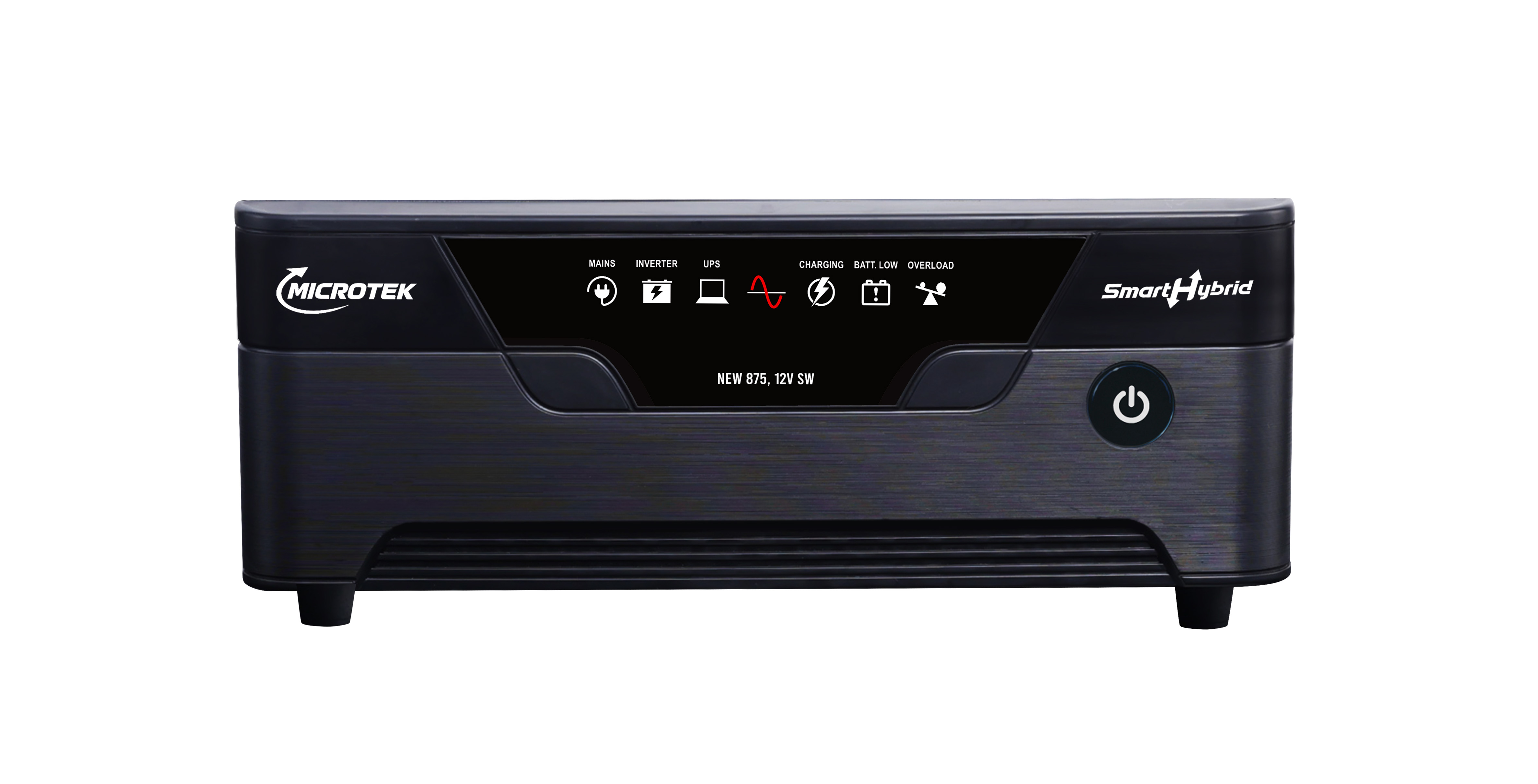 Microtek SMART HYBRID NEW 875 12V Pure Sine Wave Inverter 715VA/575Watt